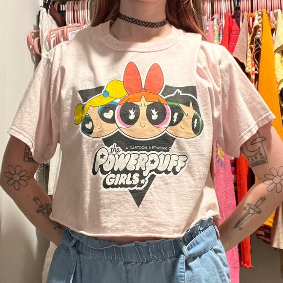 📺 Powerpuff Girls Crop Tee - Picture 1 of 5